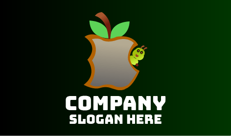 Ant Apple Eating Logo