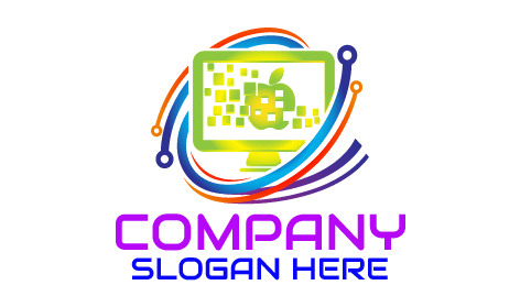 Apple Modern Pixels Logo