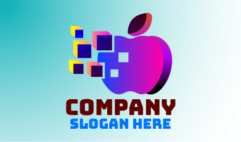 Awesome Apple Tech Logo