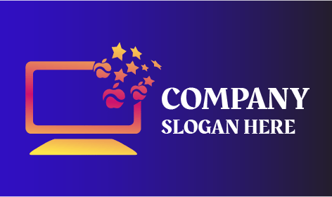 Logotipo Creativo Del Monitor De Apple