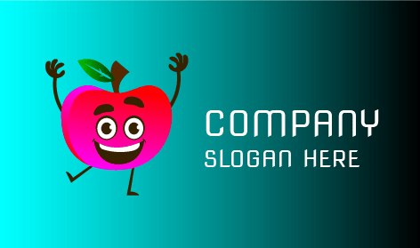 Dancing Vibrant Apple Logo