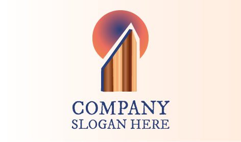 Logotipo De Papel De Parede De Arquitetura Metálica