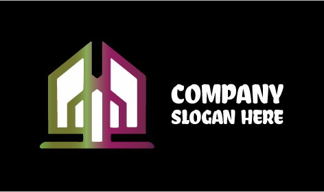 Purple Architect Building Logo