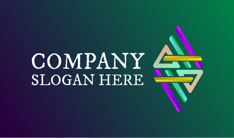 Colorful Geometric Art Logo