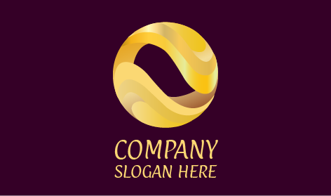 Logo Seni Bola Dunia Emas Berkilau