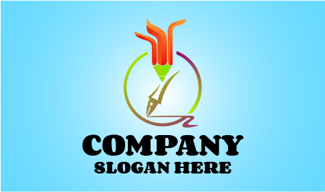 Logotipo De Equipo De Arte Con Degradado