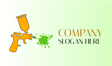 Logo Seni Lukisan Tembakan