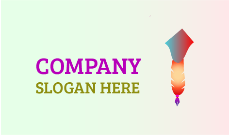 Logo Seni Pena Minimalis