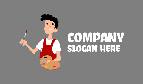 Logo De L'artiste Painter Boy