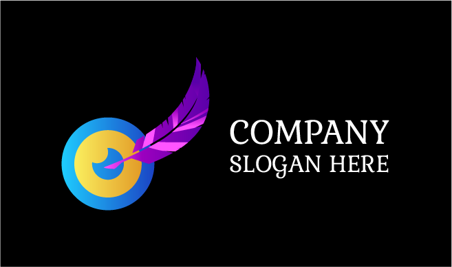 Malerei Feder Pinsel Künstler Logo