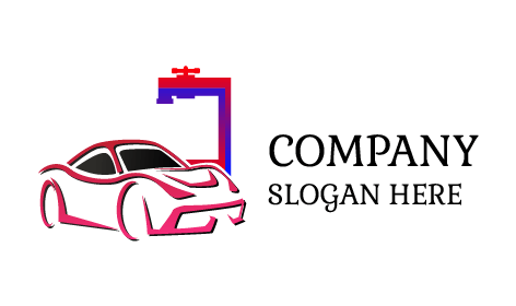 Otomotiv Araç Bakım Logosu