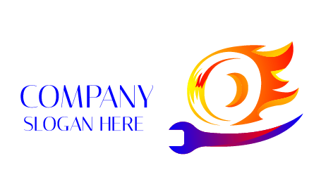 Logo Kunci Pas Perbaikan Otomotif