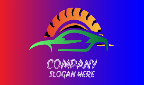 Premium Otomotiv Dişli Çark Logosu