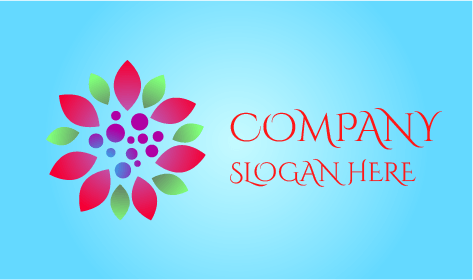 Canlı Yapraklı Sonbahar Logosu