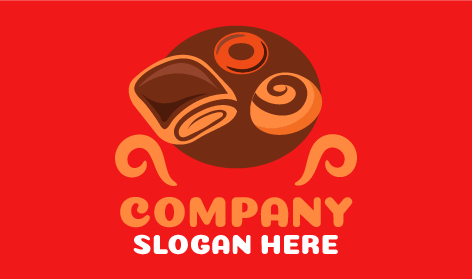 Chocolate Cookie Bakery Logo