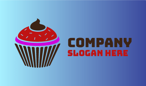 Crunchy Bakery Cupcake Logo