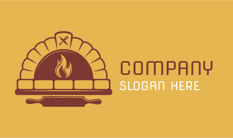 Logo De Boulangerie De Chambre De Cheminée