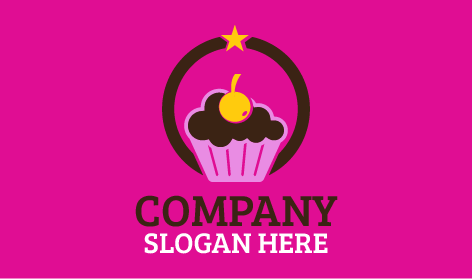 Star Bakery Cupcake Treat Logo