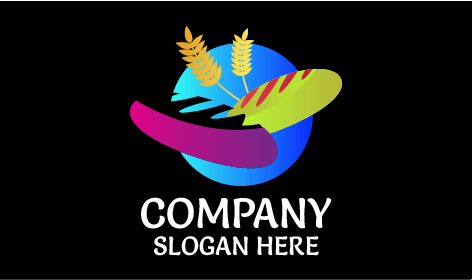 Logotipo De Panadería Wheat Farm