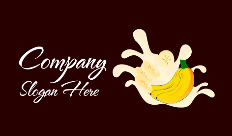 Banana Milk Splash Logo