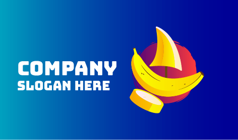 Sparkling Yellow Banana Logo