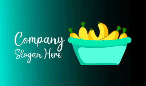 Summer Banana Party Logo