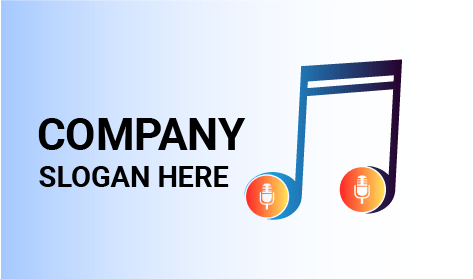 Logo Not Musik Quaver Biru