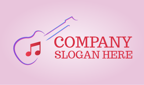 Gitarrenband Musiklogo