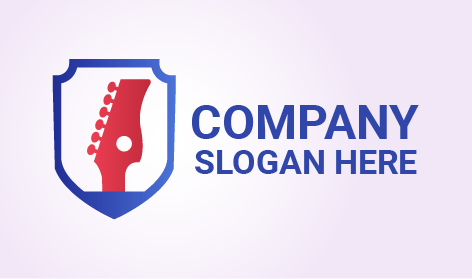 Logo Band Musik Gitar
