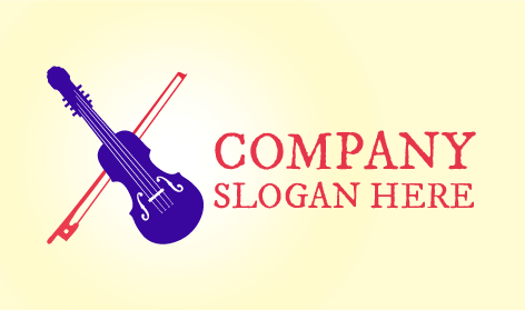 Lila Violinmusik Logo