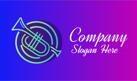 Logo der Trompetenmusikband