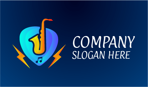 Yellow Saxophone Band Logo