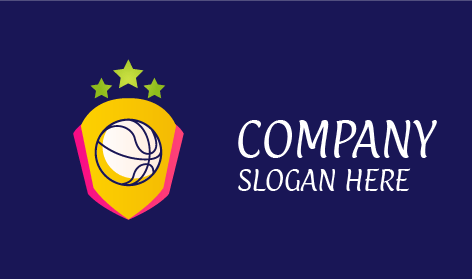 Logotipo Da Crista Do Basquete