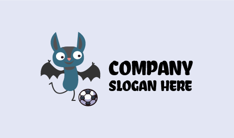 Thrilling Football Game Bat Logo