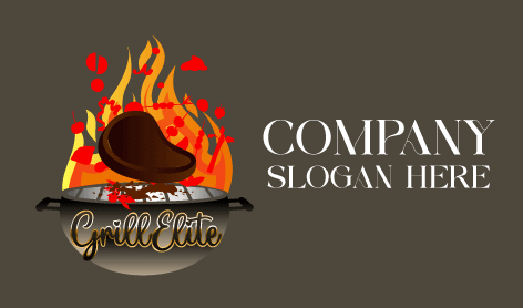 Logotipo De Grill Elite Bbq