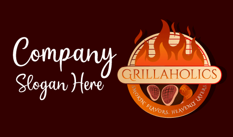 Logo Heavenly Flavors Bbq