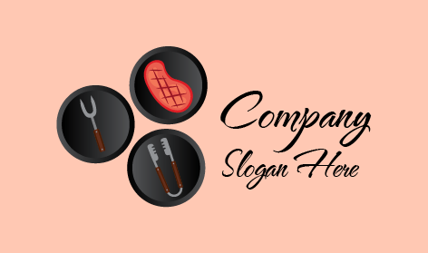 Logo De Barbecue Sead Steak