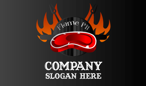 Logotipo De Sizzle Pit Bbq