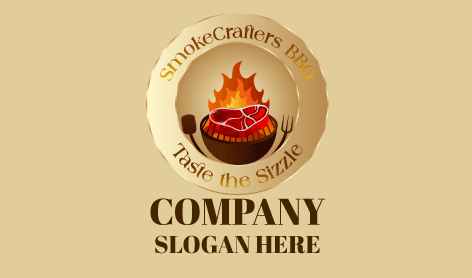 Logo De Sizzling Steak Bbq