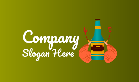 Logo De Bouteille De Sauce Piquante Bbq