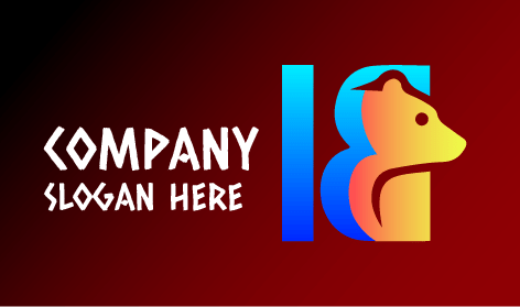 Bear Letter Mark Logo