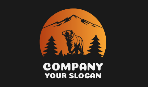 Big Orange Bear Logo