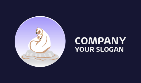 Mother Child Duo Bear Logo