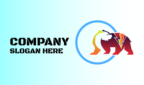 Peering Over Bear Logo