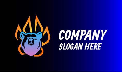 Powerful Bear Paw Logo