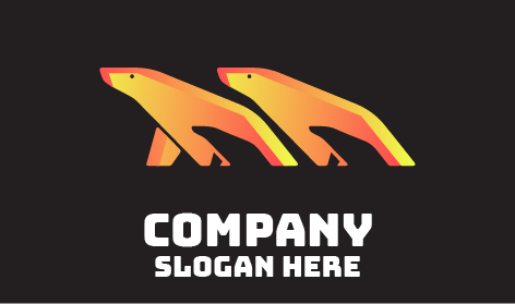 Sparkling Polar Bear Logo