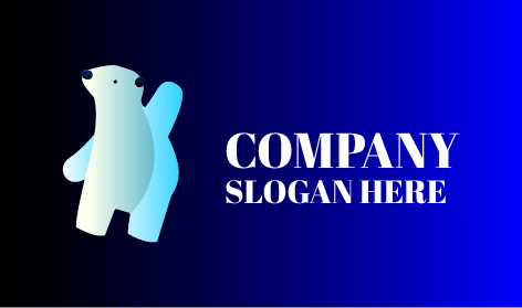 White Polar Bear Logo