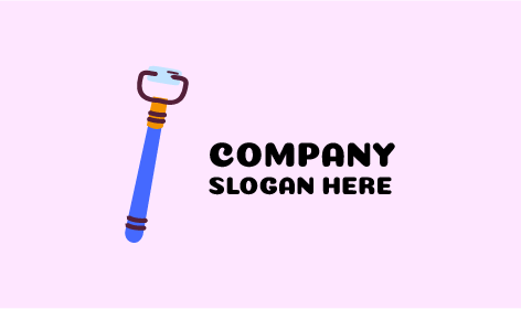 Logotipo De Salón De Belleza Con Rodillo De Jade