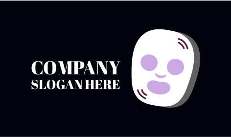 Logotipo De Salón De Belleza Con Máscara Láser