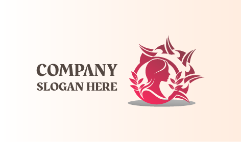 Logotipo De Belleza Con Corona De Degradado